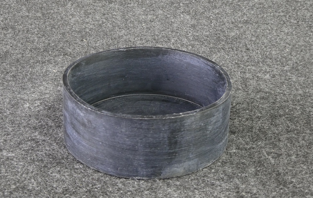 Gipsbecher, zylindrische Form, aus Gummi (klein) 125x50mm. (10)