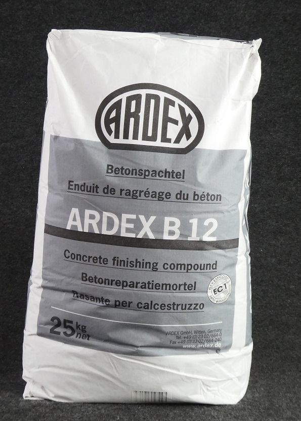 ARDEX B12 Betonspachtel 25kg. (40)
