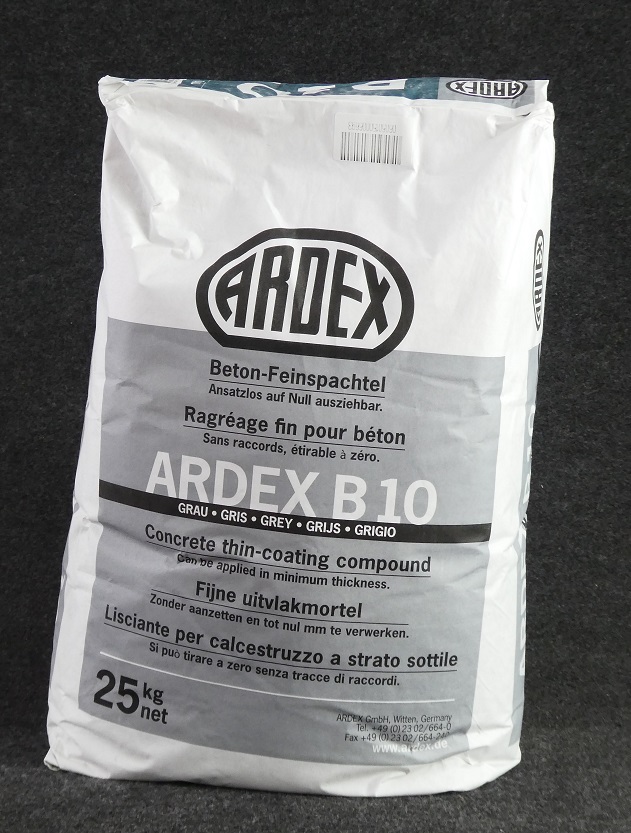 ARDEX B10 Beton-Feinspachtel 25kg. (40)