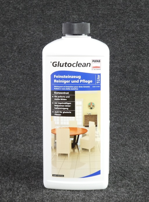 GLUTOCLEAN Feinsteinzeug Reiniger und Pflege 1000ml.