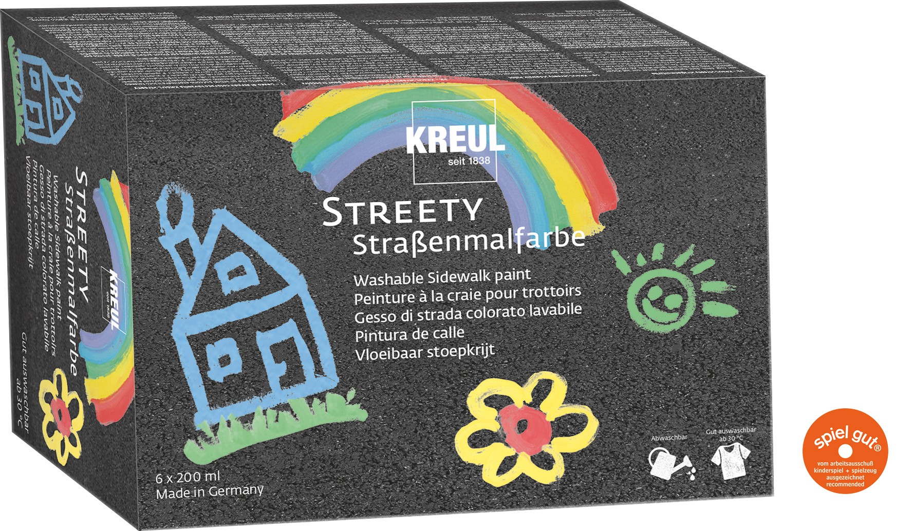 KREUL Streety vernice stradale set á 6pz. 200 ml prezzo netto