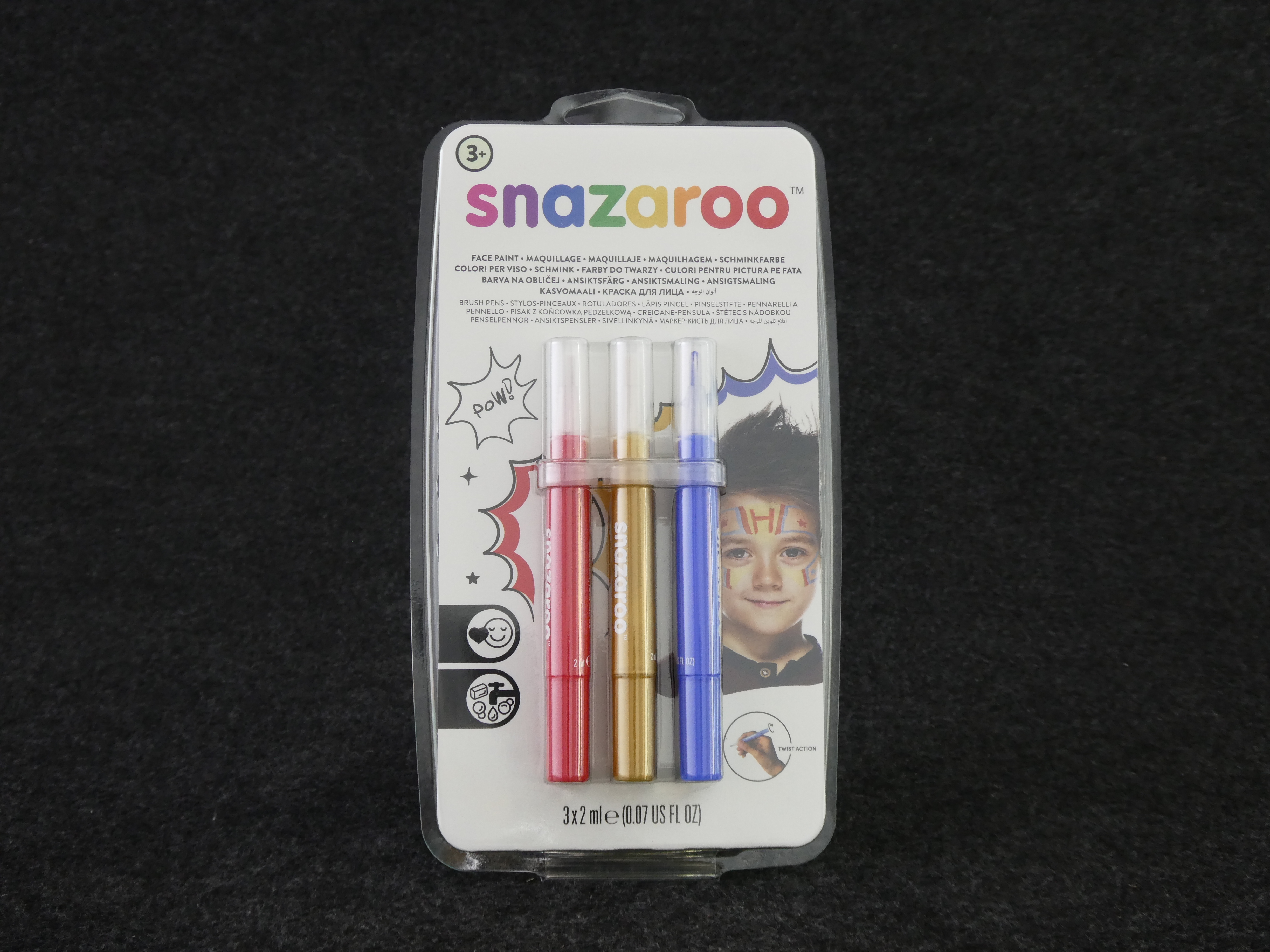 snazaroo Pinsel-Stift-Pack Set Abenteuer