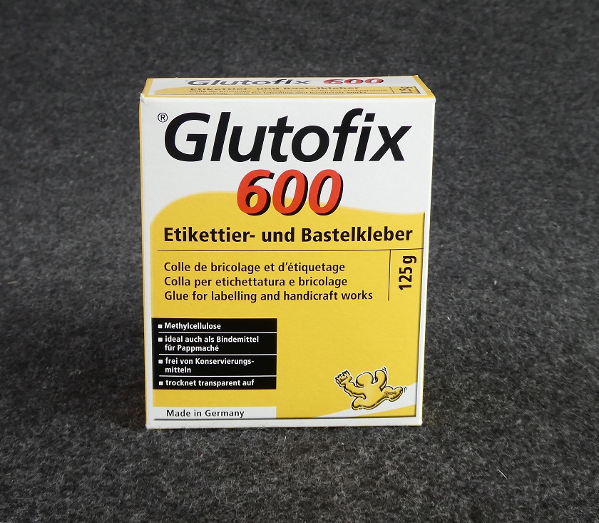 Glutofix 600 Etikettier- und Bastelkeister 125gr.