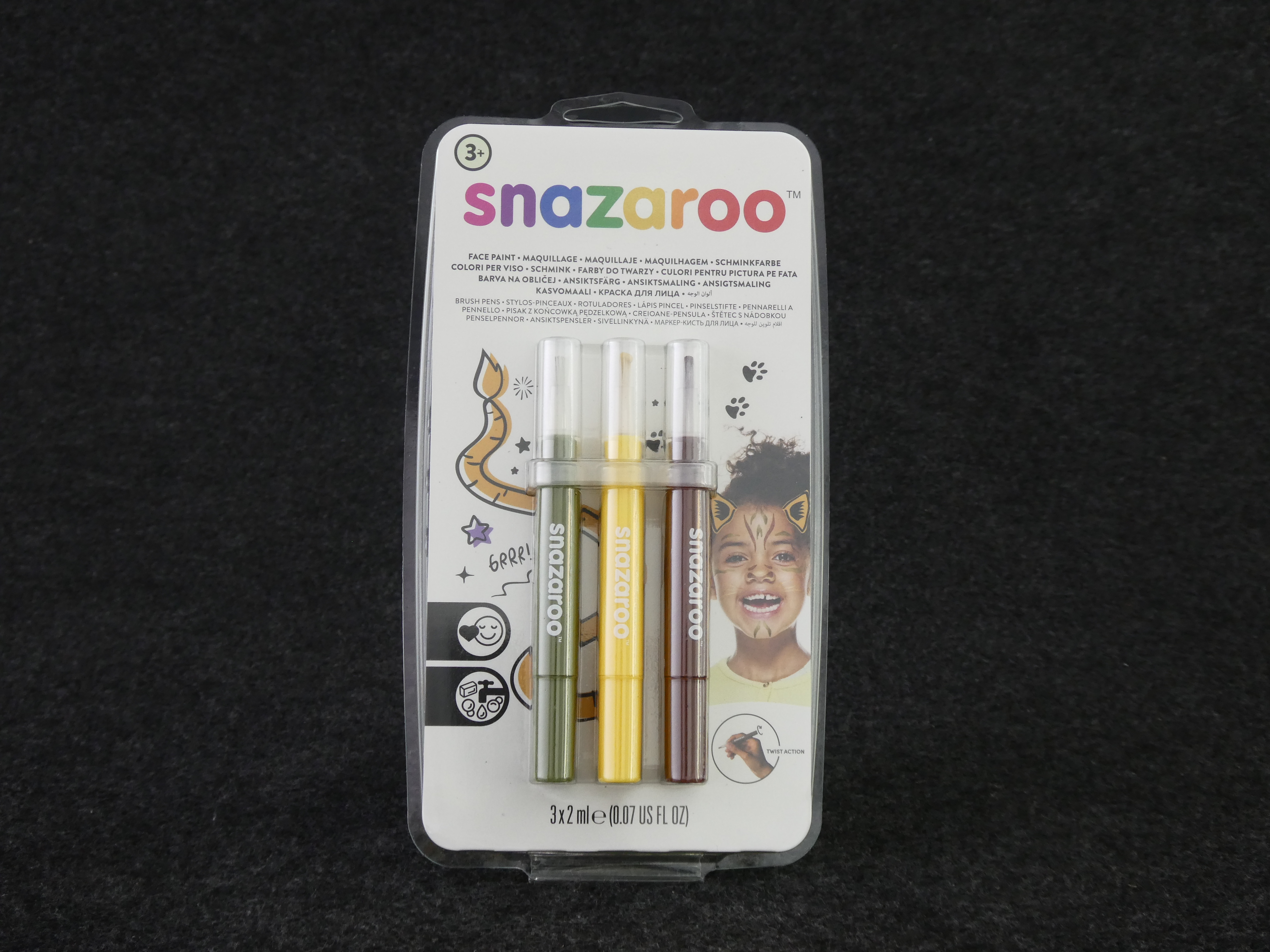 snazaroo Pinsel-Stift-Pack Set Dschungel