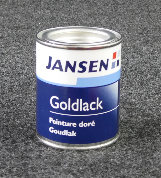 JANSEN Goldlack 125ml. (6)