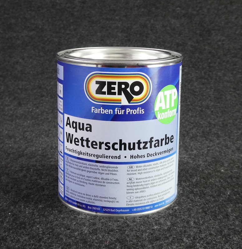 ZERO Aqua Wetterschutzfarbe 750ml. weiß (3)